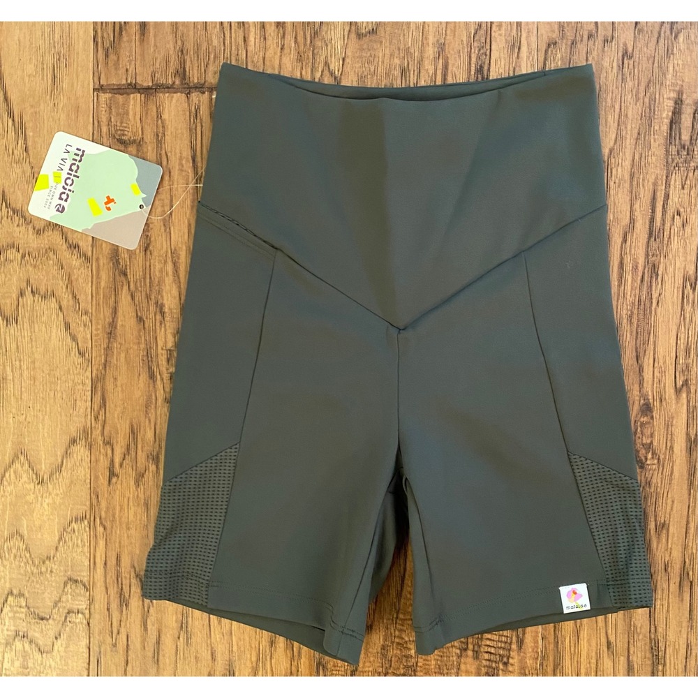 Maloja PunyaM. 1/2 Trail‎ Run Shorts Alpine Woods Green Womens Small NWT 39134-1